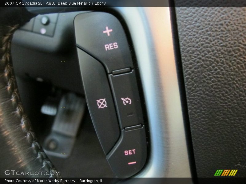 Deep Blue Metallic / Ebony 2007 GMC Acadia SLT AWD
