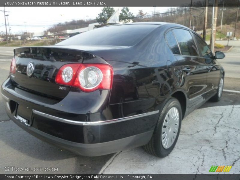 Deep Black / Black 2007 Volkswagen Passat 2.0T Sedan