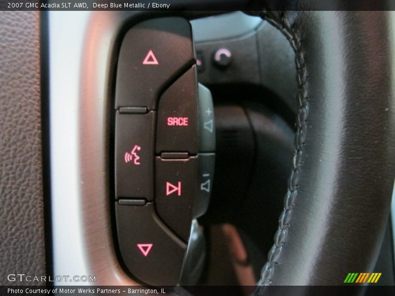 Deep Blue Metallic / Ebony 2007 GMC Acadia SLT AWD
