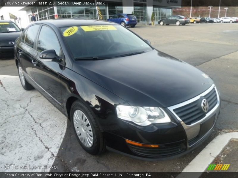 Deep Black / Black 2007 Volkswagen Passat 2.0T Sedan