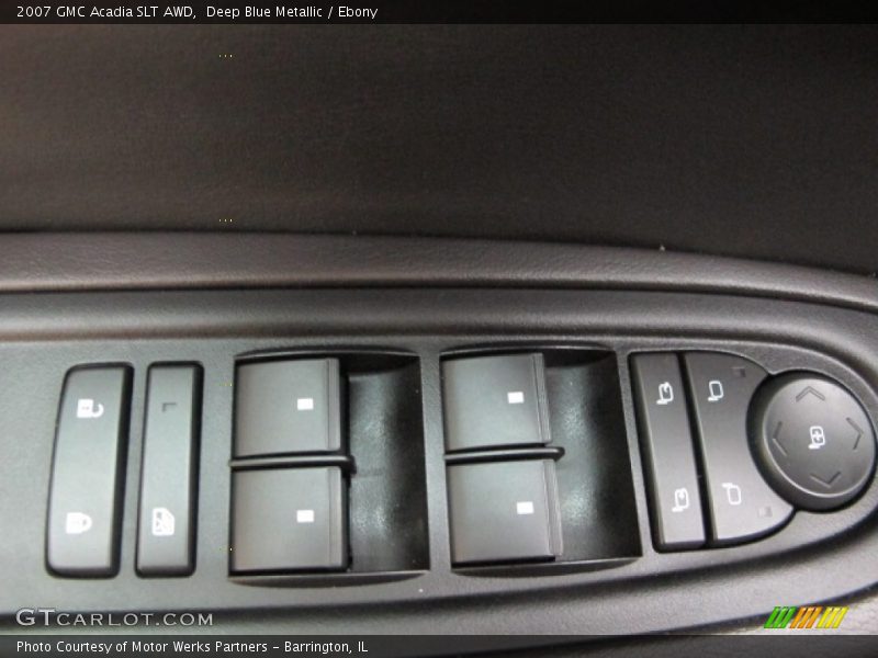 Deep Blue Metallic / Ebony 2007 GMC Acadia SLT AWD