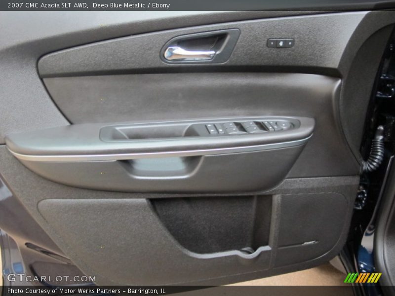 Deep Blue Metallic / Ebony 2007 GMC Acadia SLT AWD