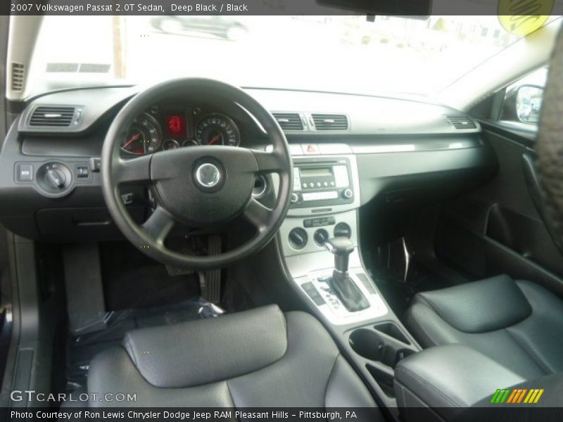 Deep Black / Black 2007 Volkswagen Passat 2.0T Sedan