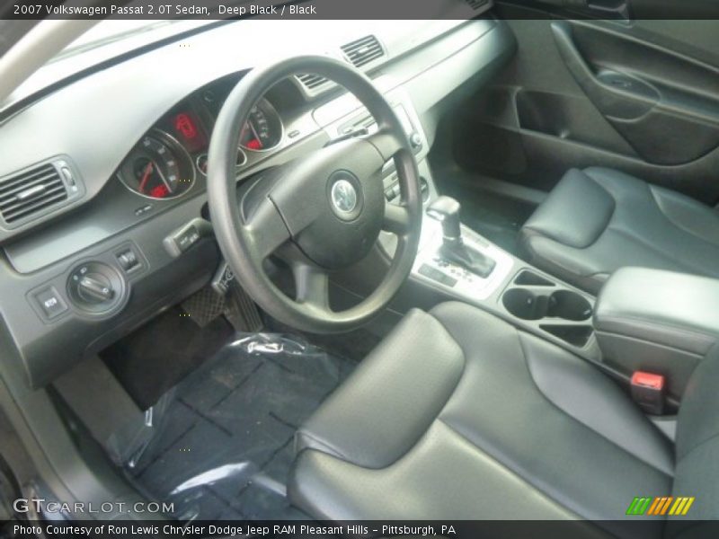 Deep Black / Black 2007 Volkswagen Passat 2.0T Sedan