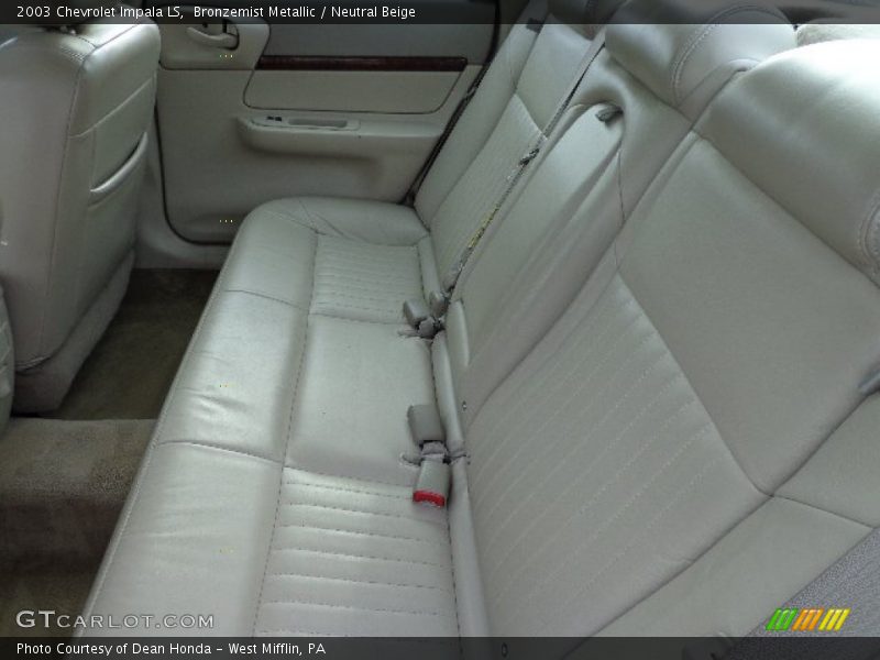 Bronzemist Metallic / Neutral Beige 2003 Chevrolet Impala LS