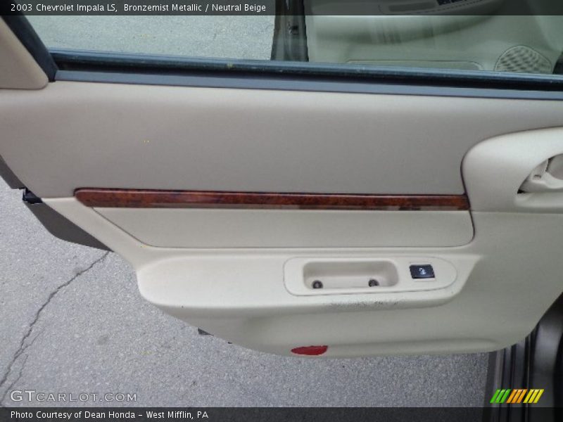 Bronzemist Metallic / Neutral Beige 2003 Chevrolet Impala LS