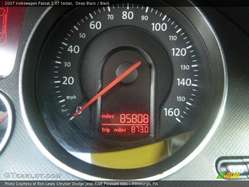 Deep Black / Black 2007 Volkswagen Passat 2.0T Sedan