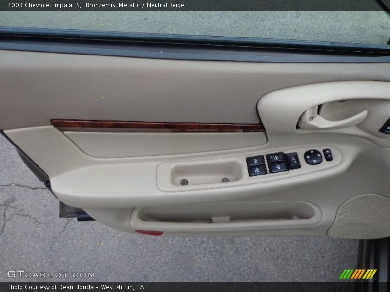 Bronzemist Metallic / Neutral Beige 2003 Chevrolet Impala LS