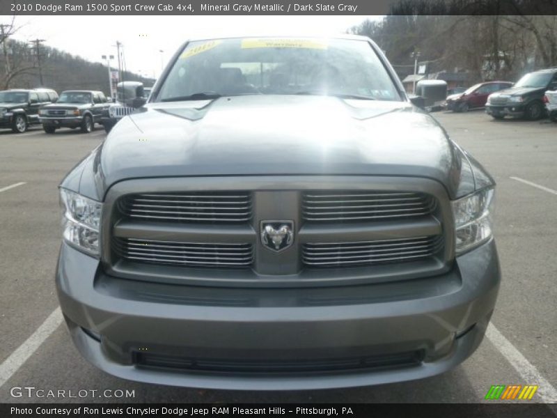 Mineral Gray Metallic / Dark Slate Gray 2010 Dodge Ram 1500 Sport Crew Cab 4x4