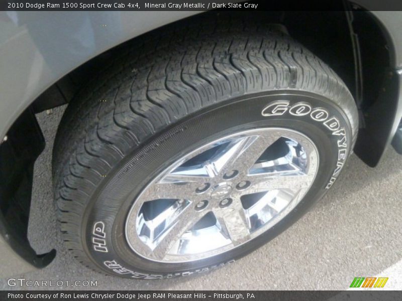 Mineral Gray Metallic / Dark Slate Gray 2010 Dodge Ram 1500 Sport Crew Cab 4x4
