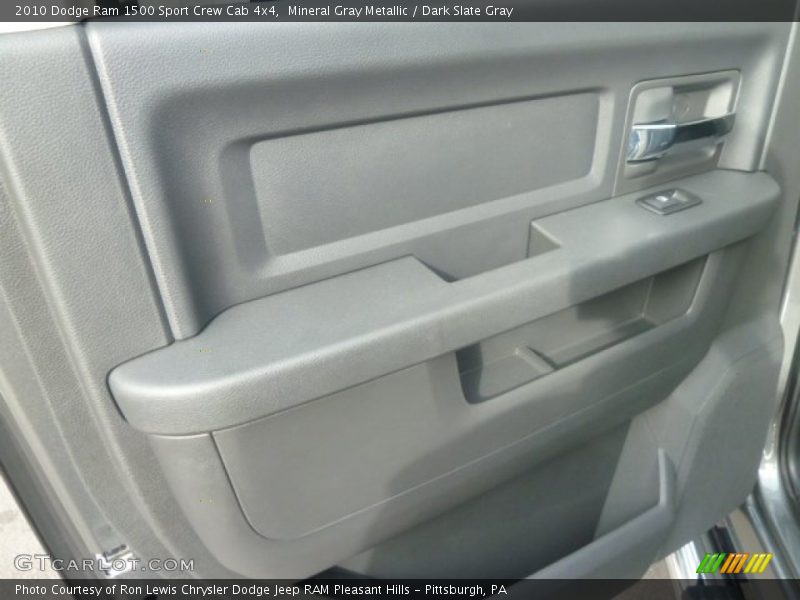 Mineral Gray Metallic / Dark Slate Gray 2010 Dodge Ram 1500 Sport Crew Cab 4x4