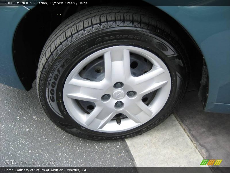 Cypress Green / Beige 2006 Saturn ION 2 Sedan