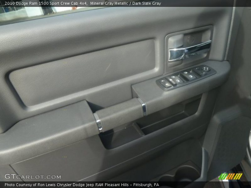 Mineral Gray Metallic / Dark Slate Gray 2010 Dodge Ram 1500 Sport Crew Cab 4x4