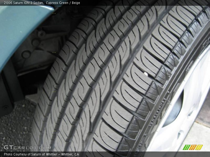 Cypress Green / Beige 2006 Saturn ION 2 Sedan