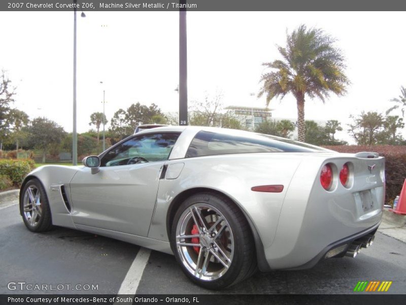  2007 Corvette Z06 Machine Silver Metallic
