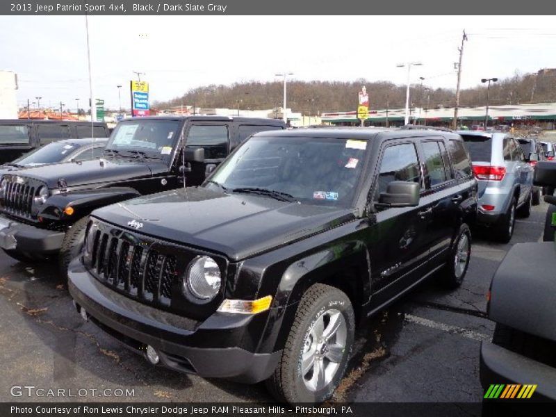 Black / Dark Slate Gray 2013 Jeep Patriot Sport 4x4