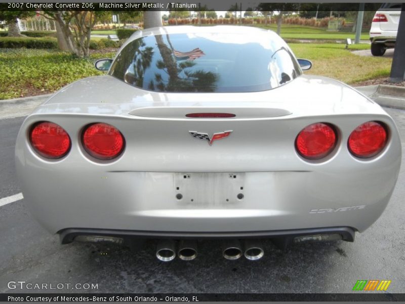  2007 Corvette Z06 Machine Silver Metallic