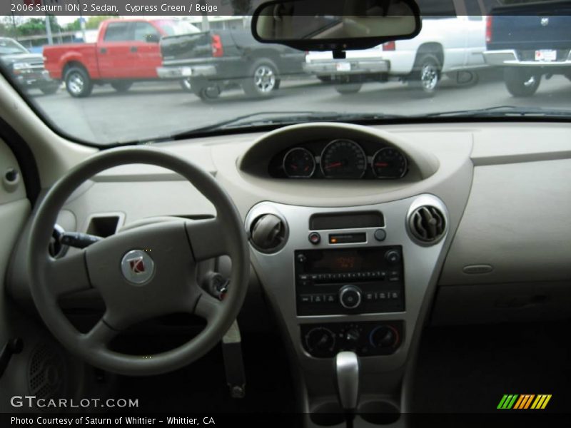 Cypress Green / Beige 2006 Saturn ION 2 Sedan