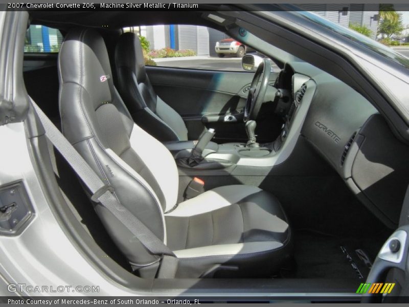  2007 Corvette Z06 Titanium Interior