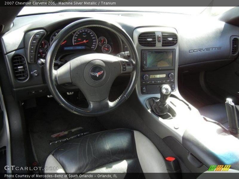 Dashboard of 2007 Corvette Z06