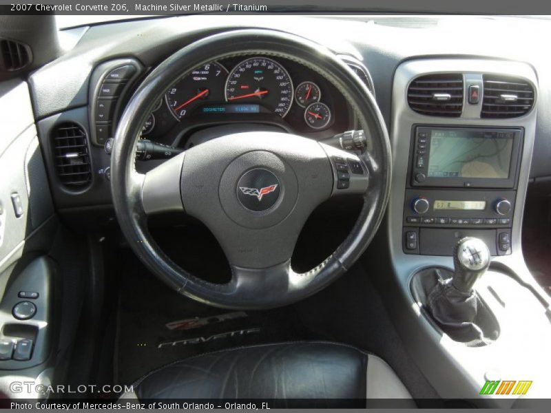 Dashboard of 2007 Corvette Z06