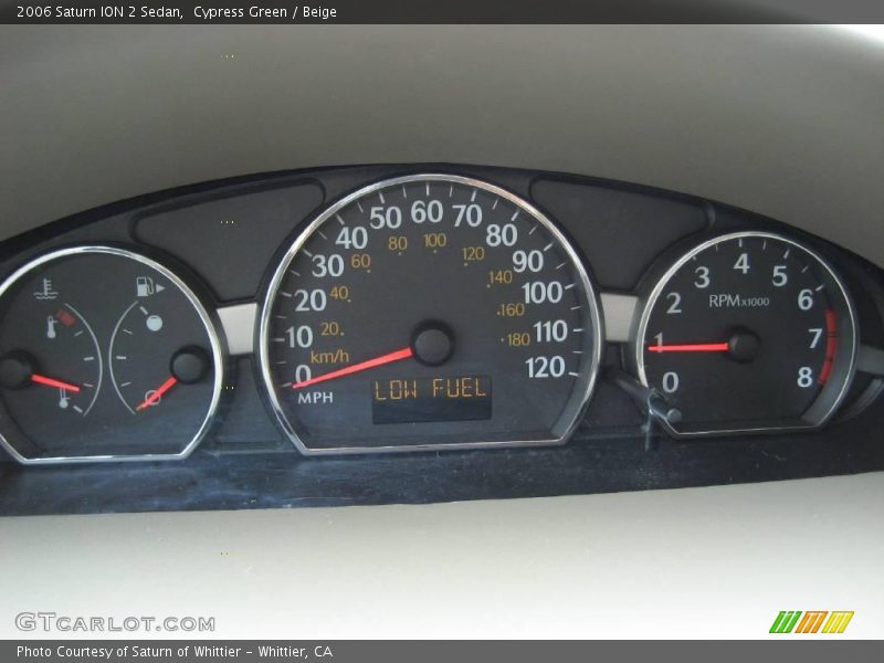 Cypress Green / Beige 2006 Saturn ION 2 Sedan