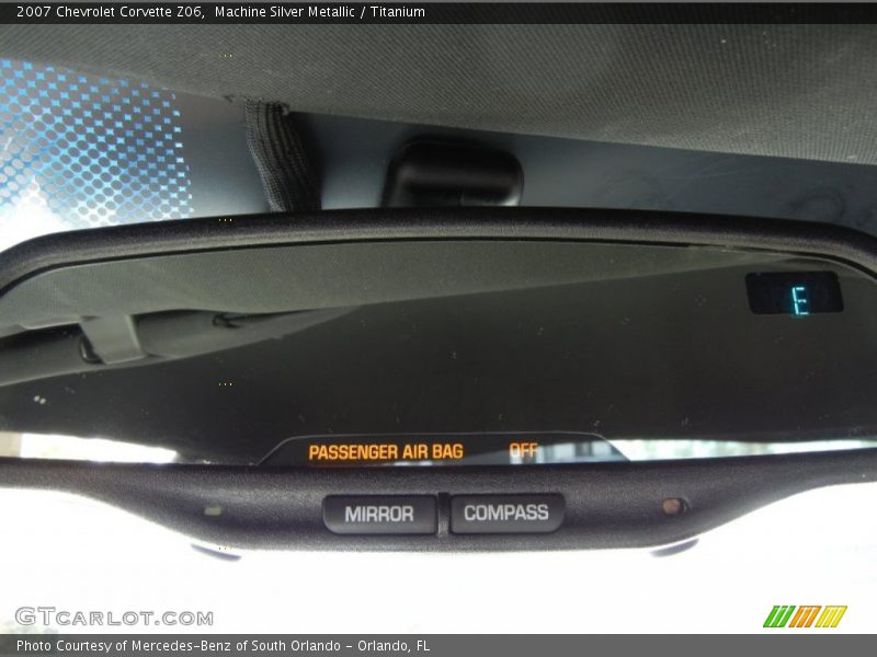 Machine Silver Metallic / Titanium 2007 Chevrolet Corvette Z06