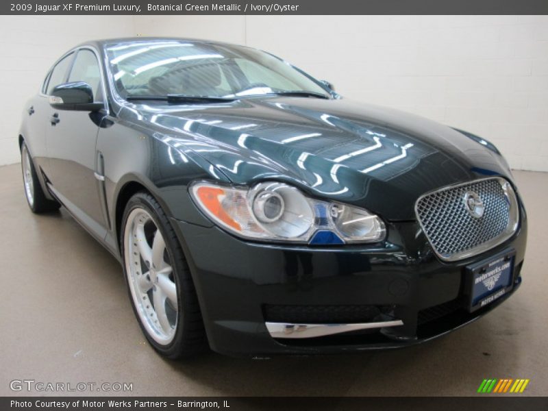 Botanical Green Metallic / Ivory/Oyster 2009 Jaguar XF Premium Luxury