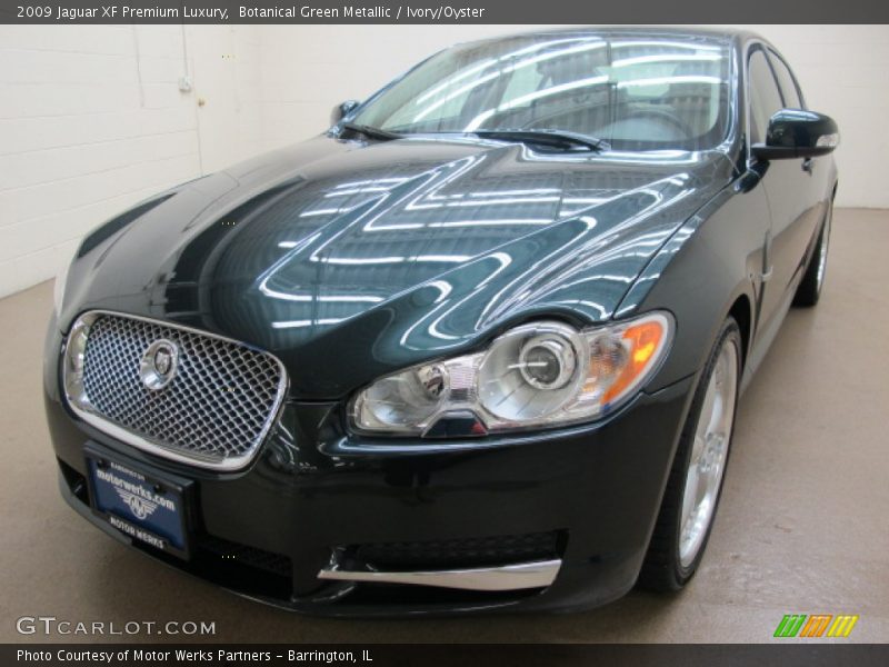 Botanical Green Metallic / Ivory/Oyster 2009 Jaguar XF Premium Luxury