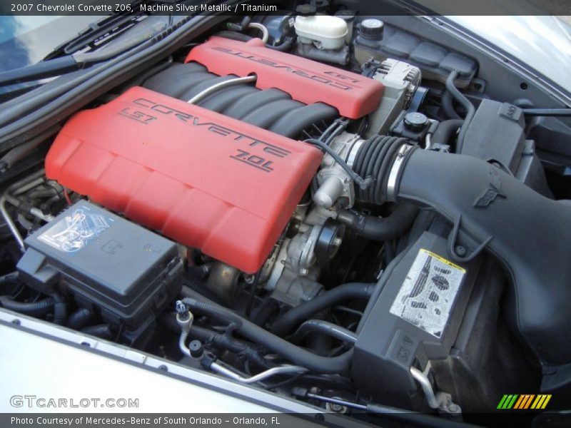  2007 Corvette Z06 Engine - 7.0 Liter OHV 16-Valve LS7 V8