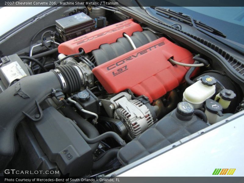  2007 Corvette Z06 Engine - 7.0 Liter OHV 16-Valve LS7 V8