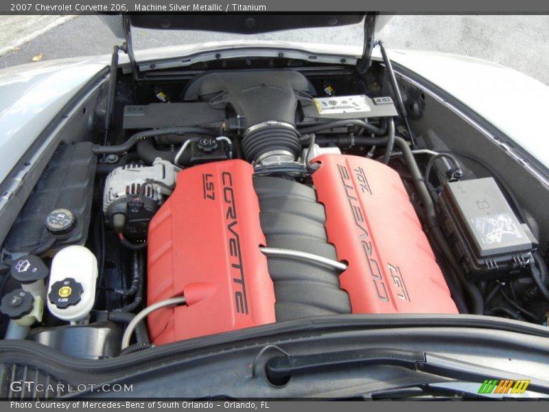  2007 Corvette Z06 Engine - 7.0 Liter OHV 16-Valve LS7 V8