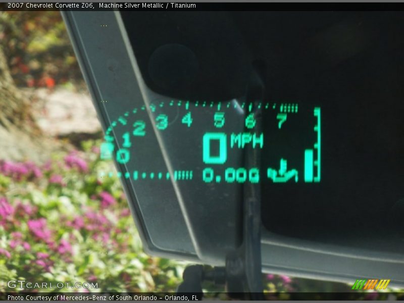  2007 Corvette Z06 Z06 Gauges