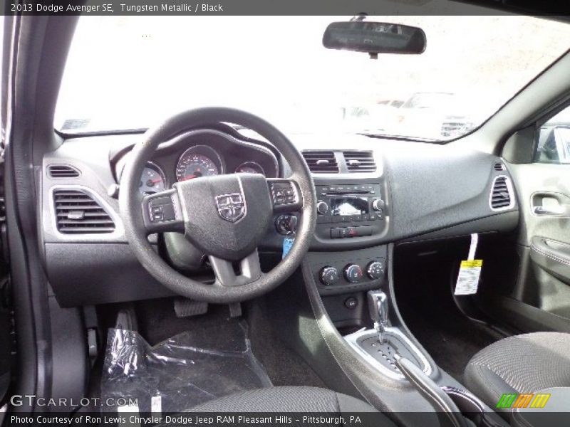 Tungsten Metallic / Black 2013 Dodge Avenger SE