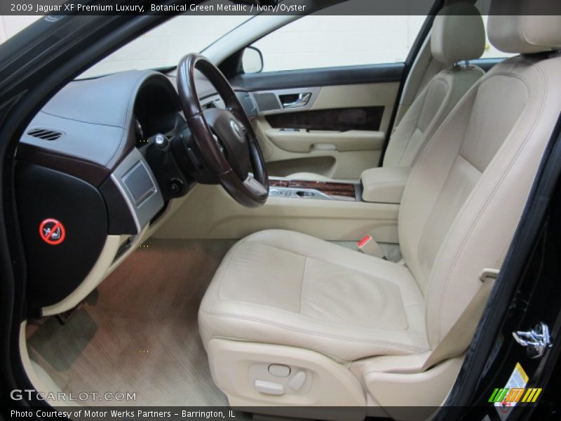 Botanical Green Metallic / Ivory/Oyster 2009 Jaguar XF Premium Luxury