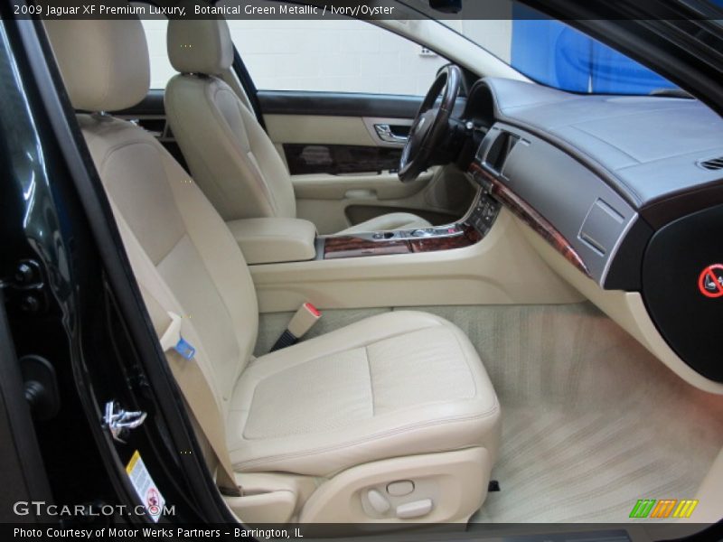 Botanical Green Metallic / Ivory/Oyster 2009 Jaguar XF Premium Luxury