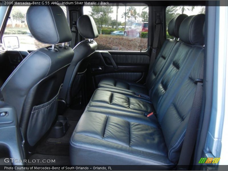 Rear Seat of 2006 G 55 AMG
