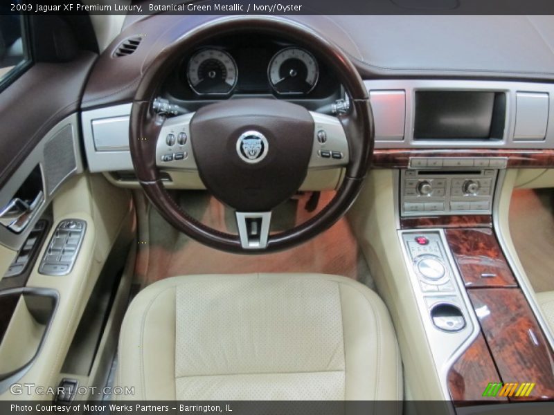 Botanical Green Metallic / Ivory/Oyster 2009 Jaguar XF Premium Luxury