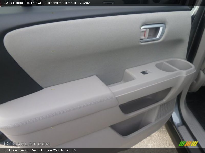 Polished Metal Metallic / Gray 2013 Honda Pilot LX 4WD