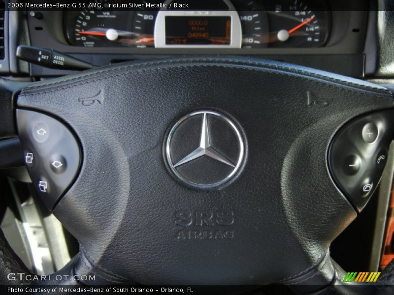 Iridium Silver Metallic / Black 2006 Mercedes-Benz G 55 AMG