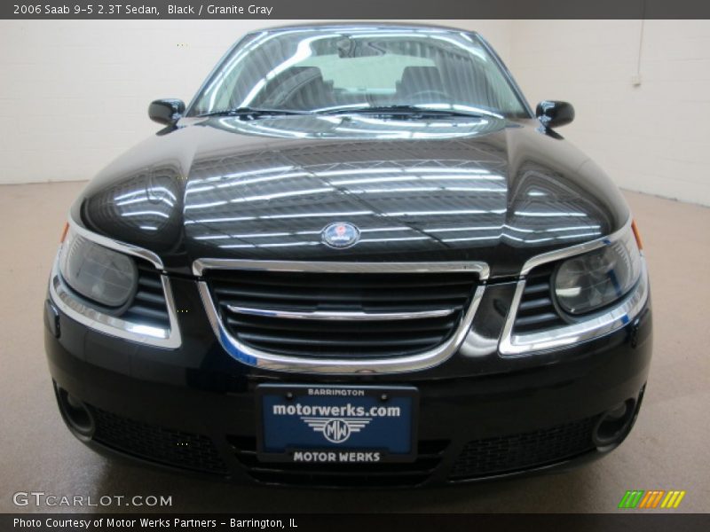 Black / Granite Gray 2006 Saab 9-5 2.3T Sedan