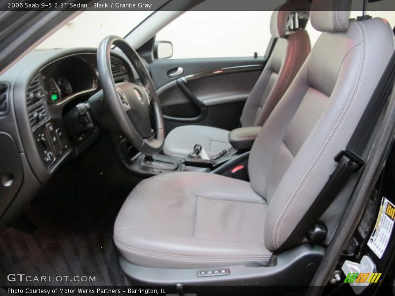 Black / Granite Gray 2006 Saab 9-5 2.3T Sedan