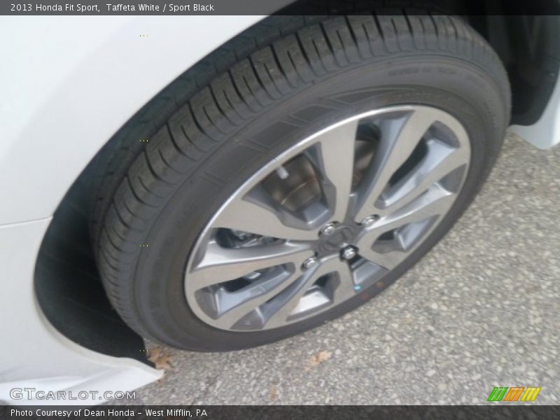 Taffeta White / Sport Black 2013 Honda Fit Sport