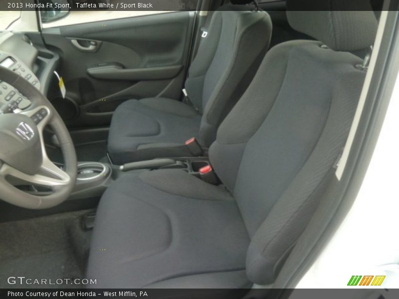 Taffeta White / Sport Black 2013 Honda Fit Sport