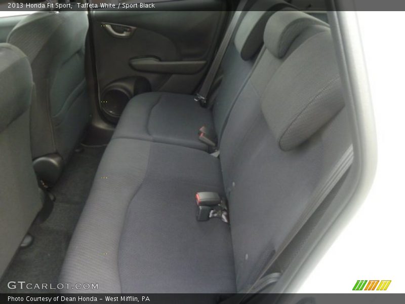 Taffeta White / Sport Black 2013 Honda Fit Sport