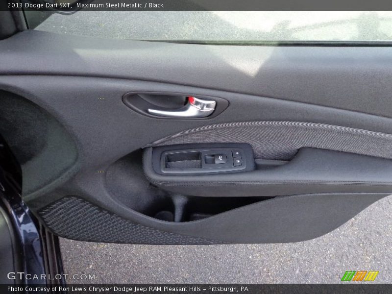 Maximum Steel Metallic / Black 2013 Dodge Dart SXT