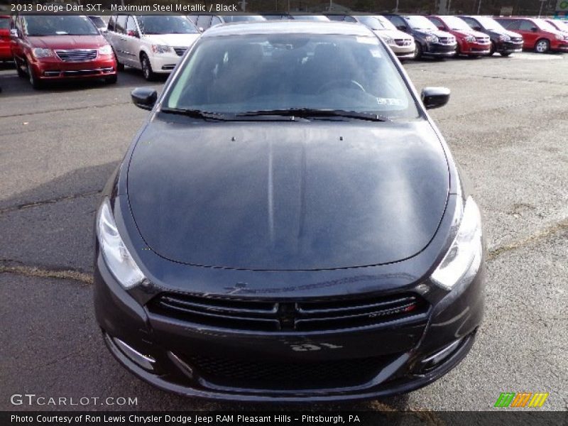 Maximum Steel Metallic / Black 2013 Dodge Dart SXT