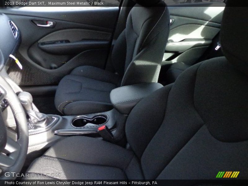 Maximum Steel Metallic / Black 2013 Dodge Dart SXT