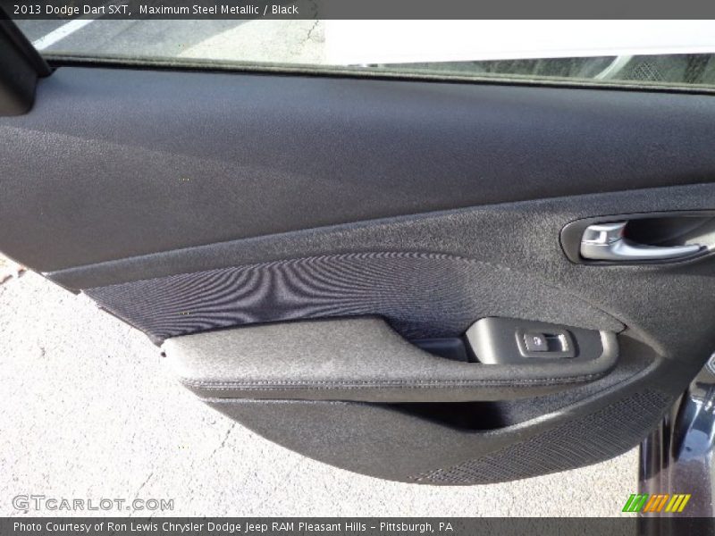 Maximum Steel Metallic / Black 2013 Dodge Dart SXT