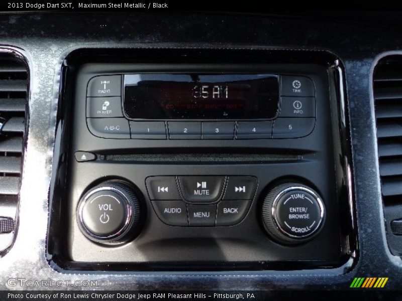 Maximum Steel Metallic / Black 2013 Dodge Dart SXT